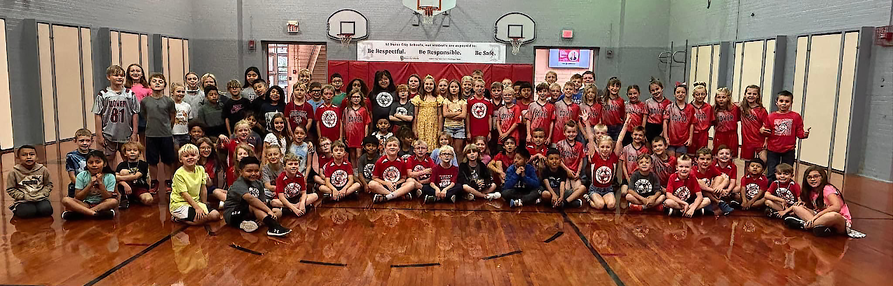 East Elementary School’s soccer players