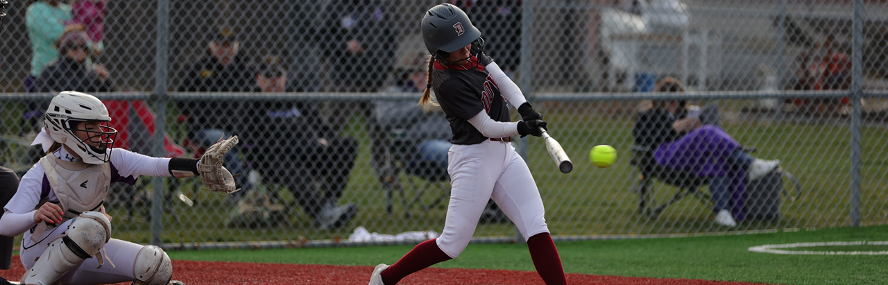 HS Softball hit