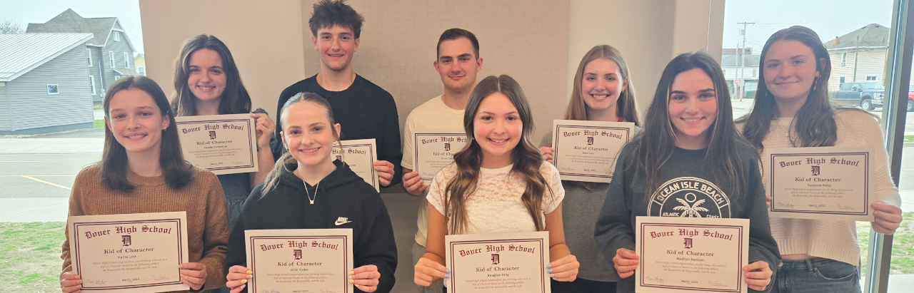 DHS Kids of Character 3rd 9-weeks 2025